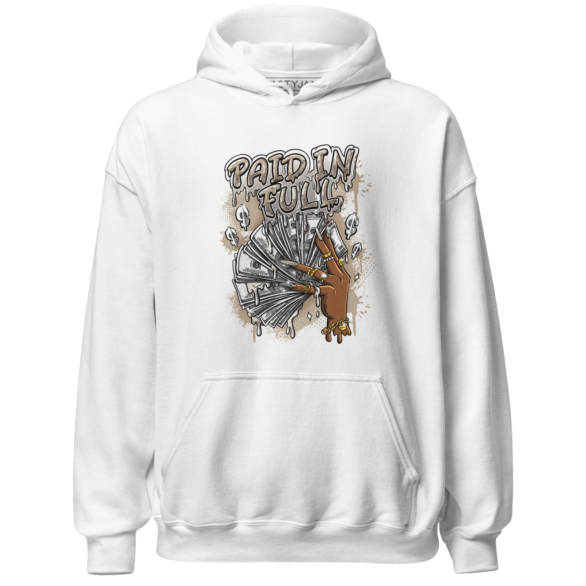 Latte 1s Hoodie Match Paid In Full - NastyJamz