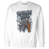 Mid Diffused Blue Grey 1s Sweatshirt Match Paid In Full - NastyJamz