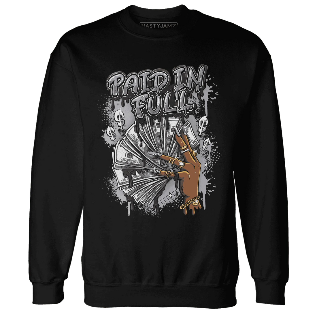 Wolf-Grey-1s-Sweatshirt-Match-Paid-In-Full