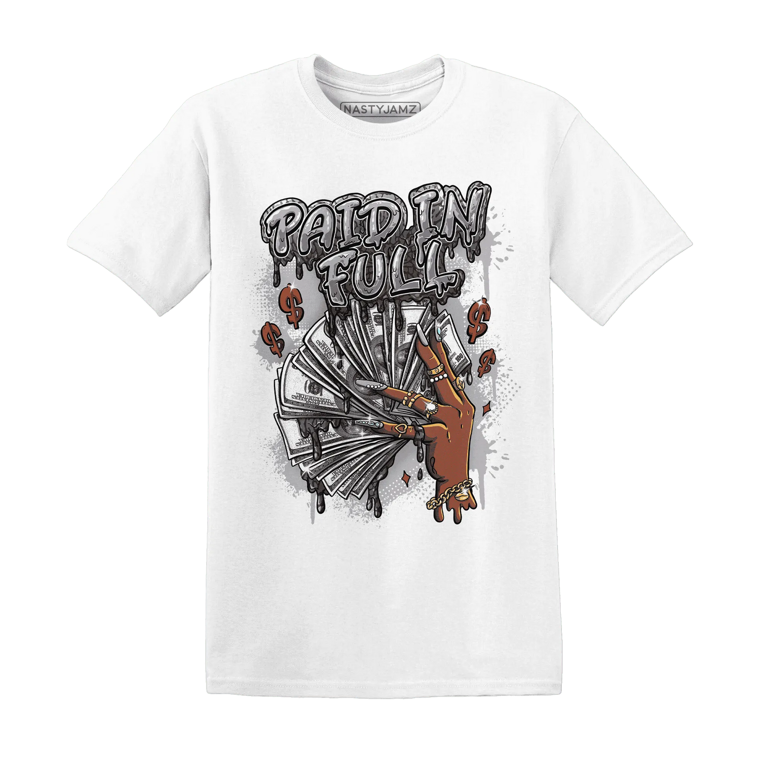 Cement-Grey-3s-T-Shirt-Match-Paid-In-Full