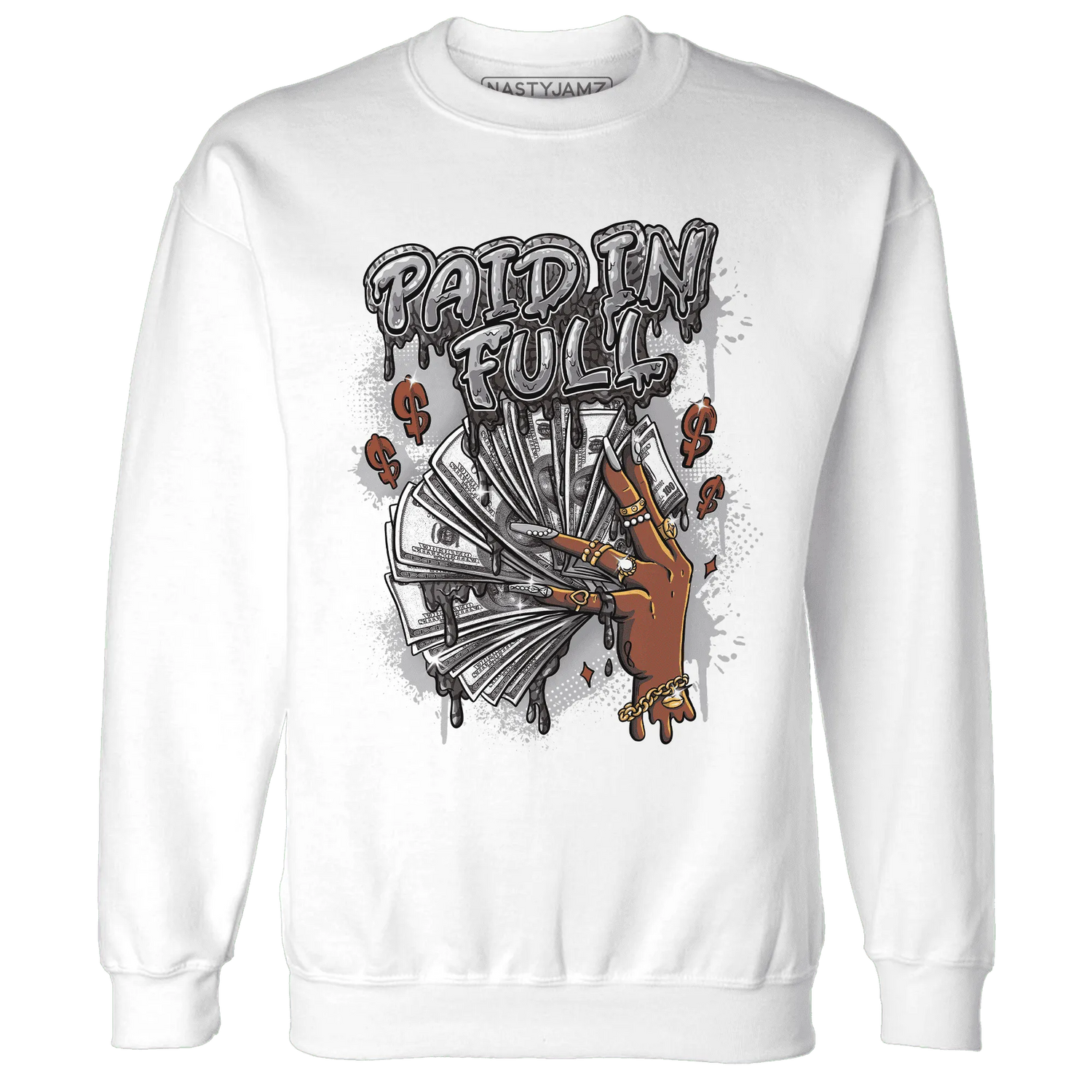 Cement-Grey-3s-Sweatshirt-Match-Paid-In-Full