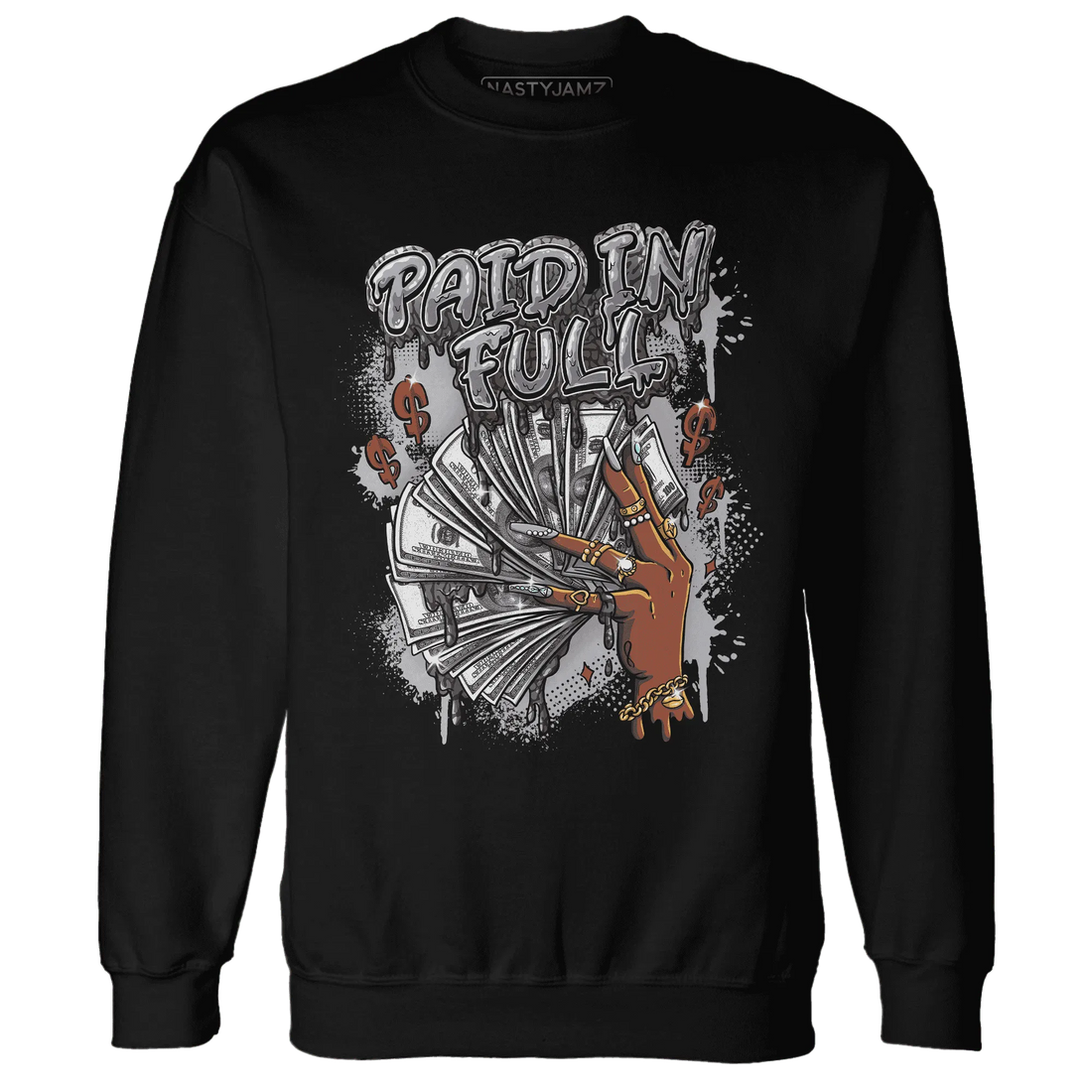 Cement-Grey-3s-Sweatshirt-Match-Paid-In-Full