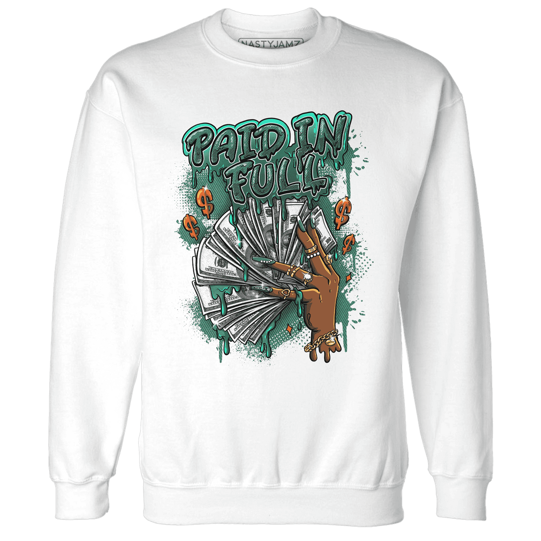 Nina CN Abney 3s Sweatshirt Match Paid In Full - NastyJamz