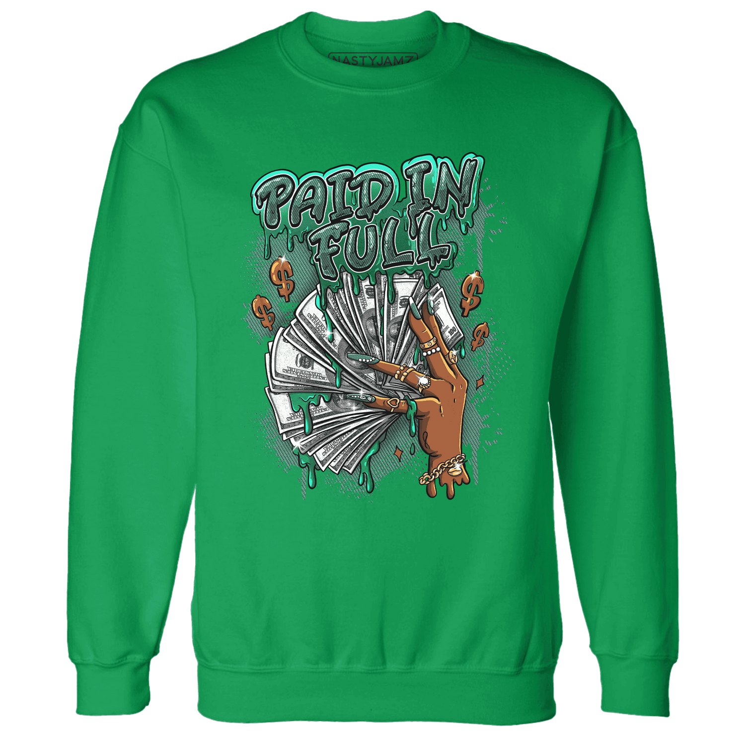 Nina CN Abney 3s Sweatshirt Match Paid In Full - NastyJamz