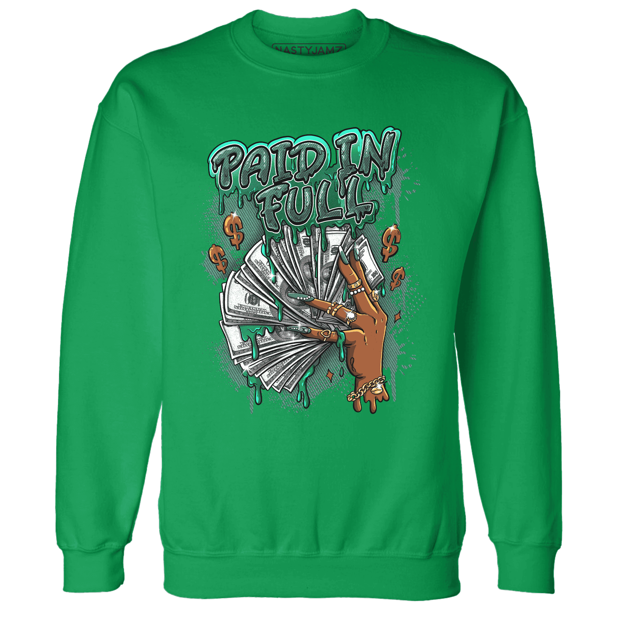 Nina CN Abney 3s Sweatshirt Match Paid In Full - NastyJamz