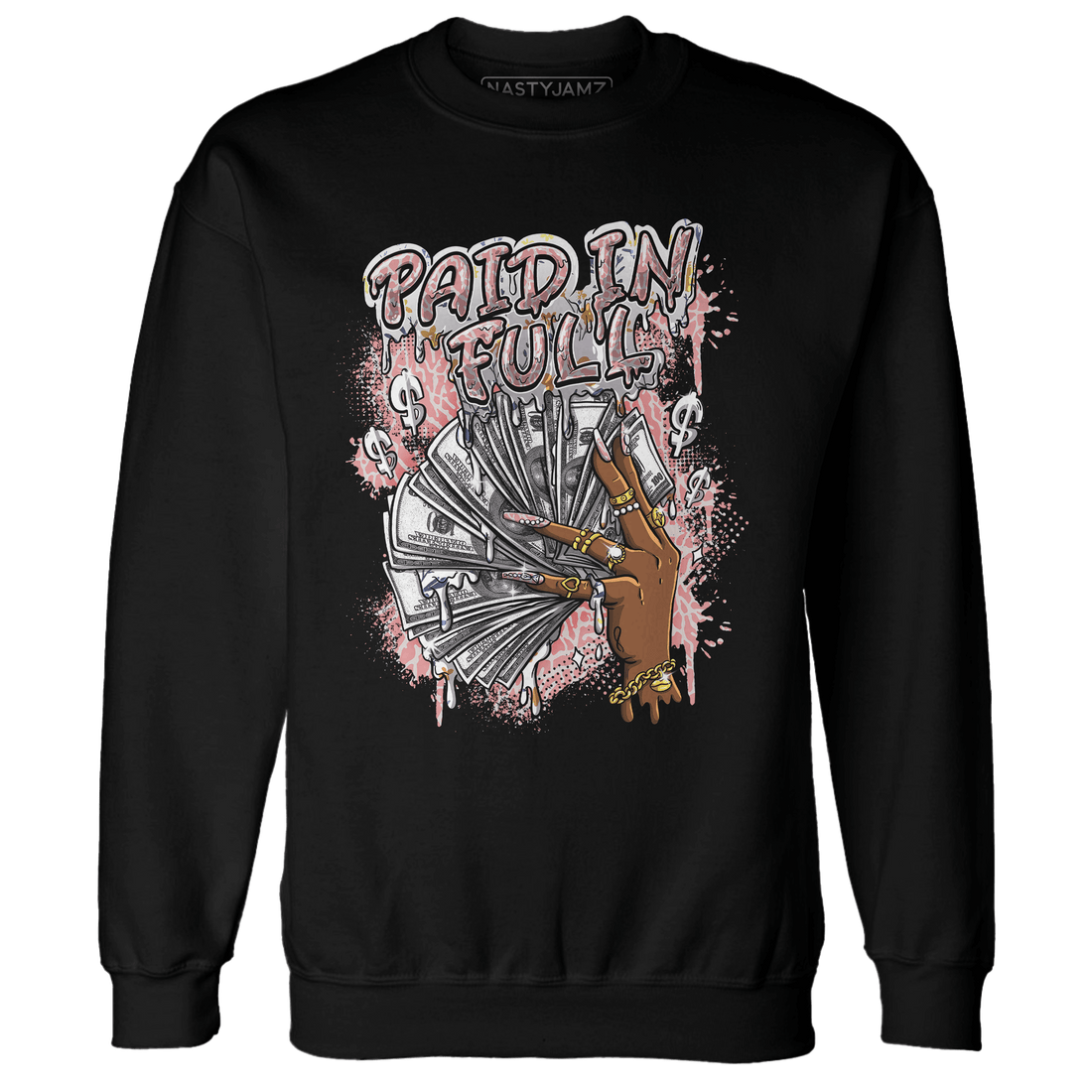 Red Stardust 3s Sweatshirt Match Paid In Full - NastyJamz