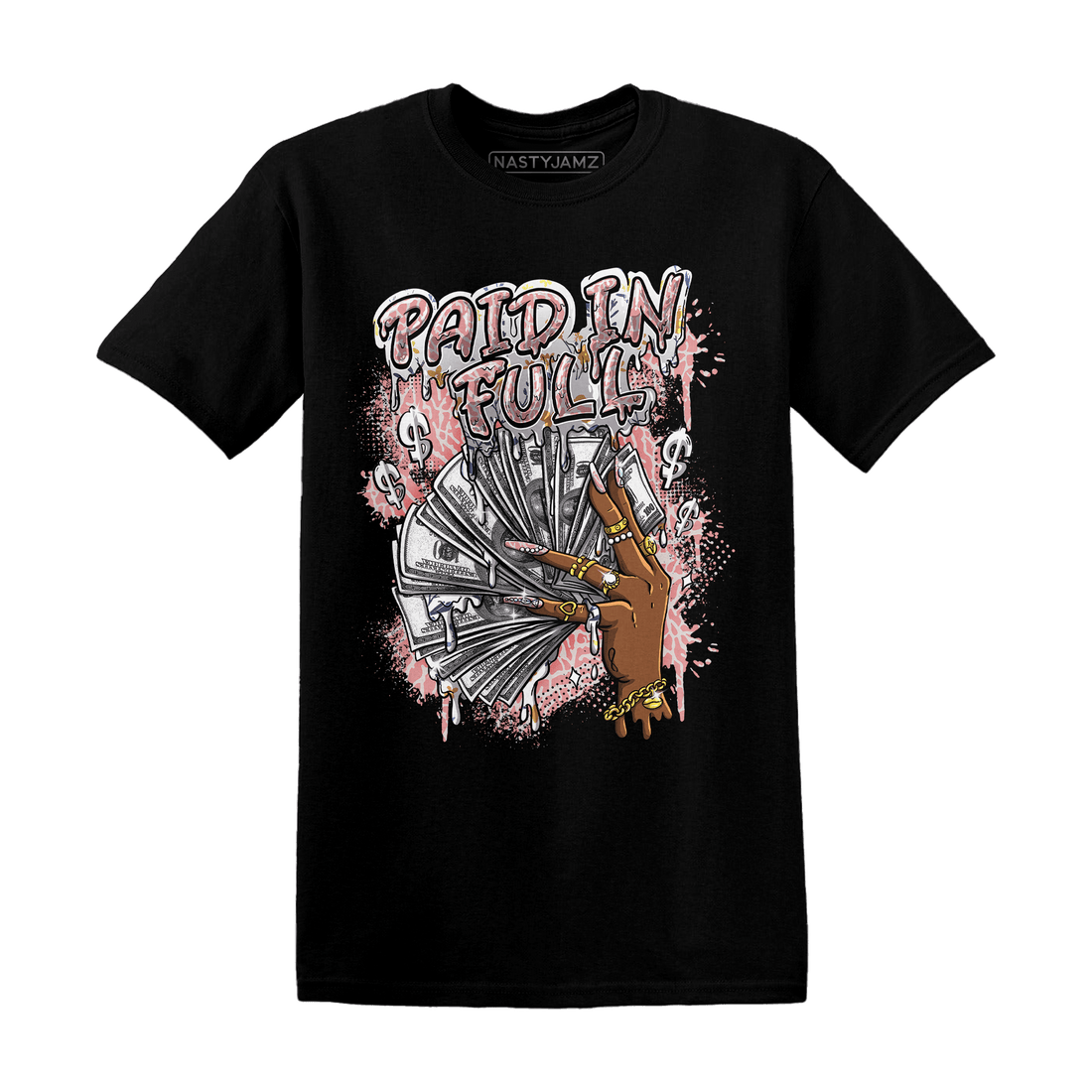 Red Stardust 3s T Shirt Match Paid In Full - NastyJamz