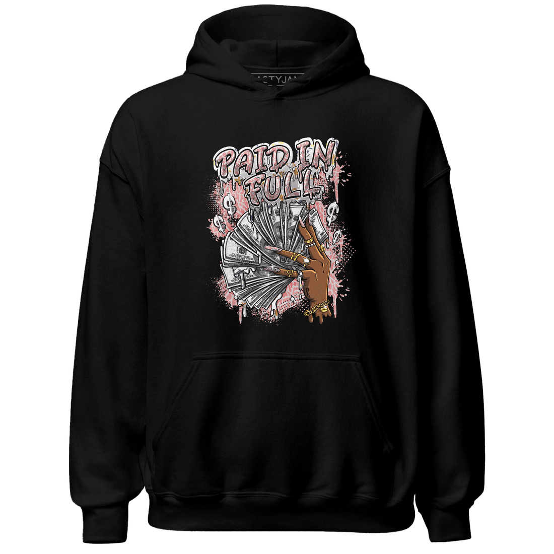 Red Stardust 3s Hoodie Match Paid In Full - NastyJamz