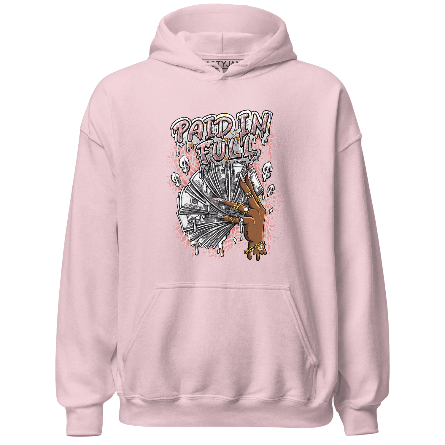 Red Stardust 3s Hoodie Match Paid In Full - NastyJamz