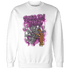 GS Hyper Violet 4s Sweatshirt Match Paid In Full - NastyJamz