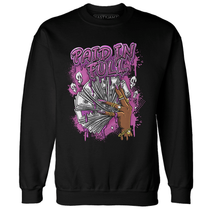 GS Hyper Violet 4s Sweatshirt Match Paid In Full - NastyJamz