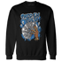 Industrial Blue 4s Sweatshirt Match Paid In Full - NastyJamz