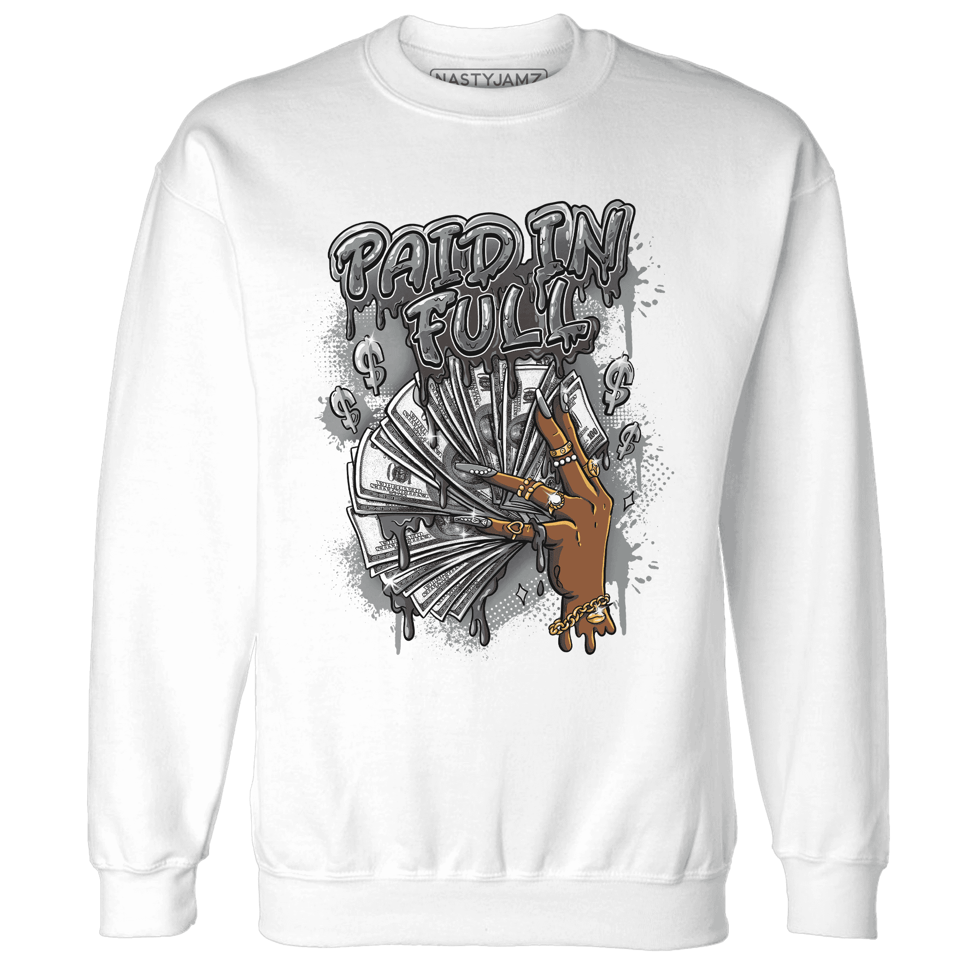 Paris Olympicsss 4s Sweatshirt Match Paid In Full - NastyJamz