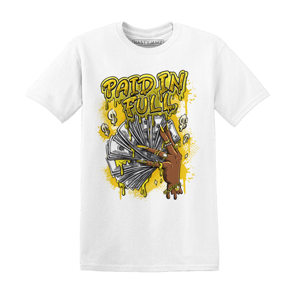 Vivid Sulfur 4s T Shirt Match Paid In Full - NastyJamz