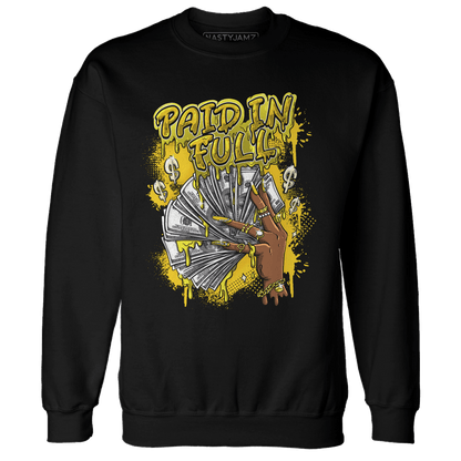Vivid Sulfur 4s Sweatshirt Match Paid In Full - NastyJamz