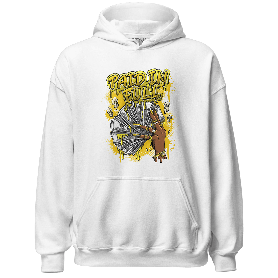 Vivid Sulfur 4s Hoodie Match Paid In Full - NastyJamz