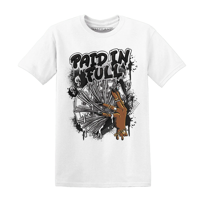White-Thunder-4s-T-Shirt-Match-Paid-In-Full
