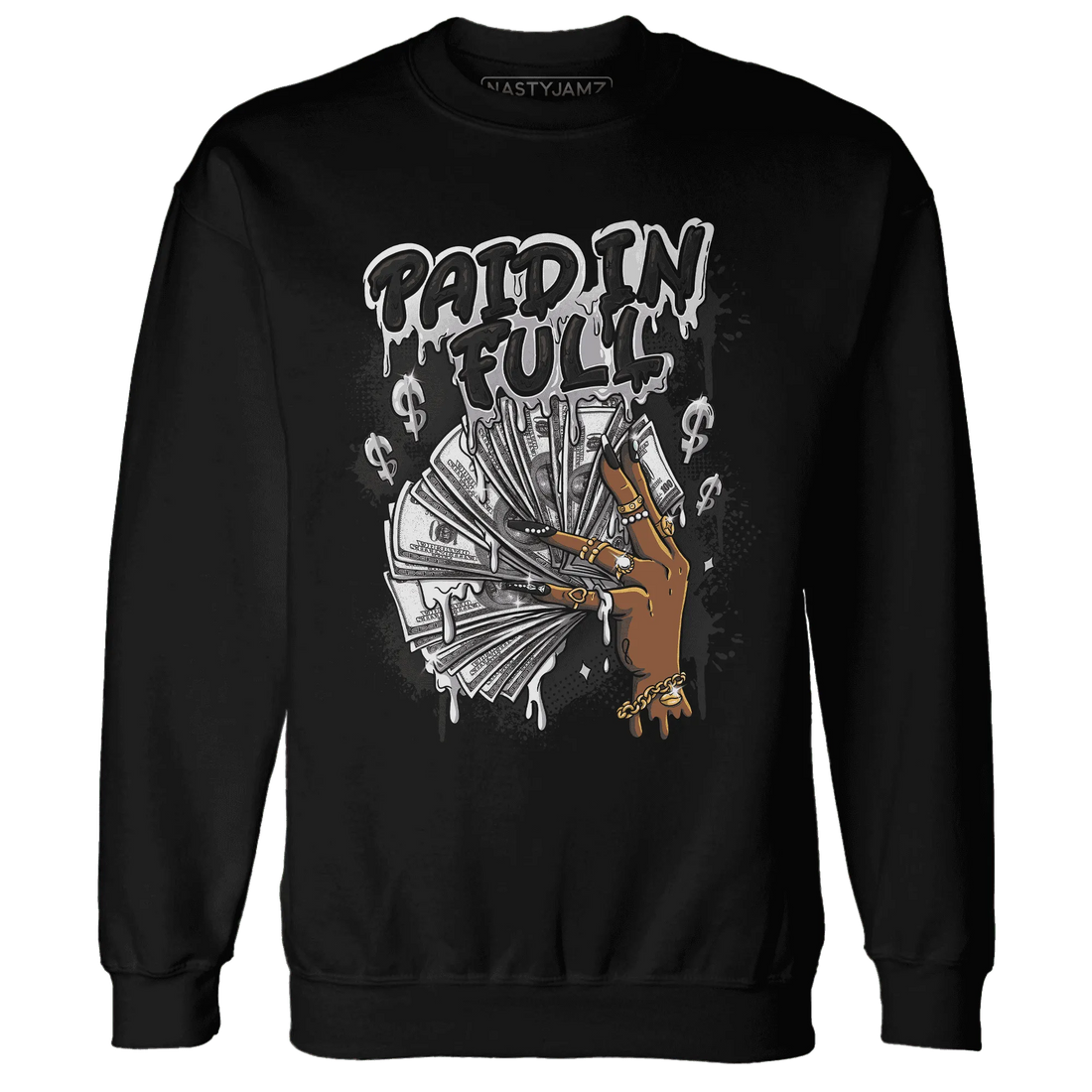 White-Thunder-4s-Sweatshirt-Match-Paid-In-Full