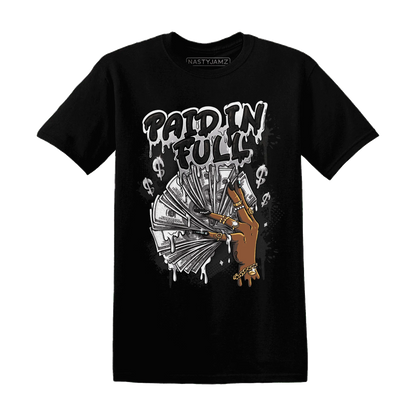 White-Thunder-4s-T-Shirt-Match-Paid-In-Full