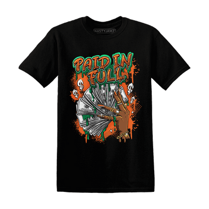 MAM Hurricanes 5s T Shirt Match Paid In Full - NastyJamz
