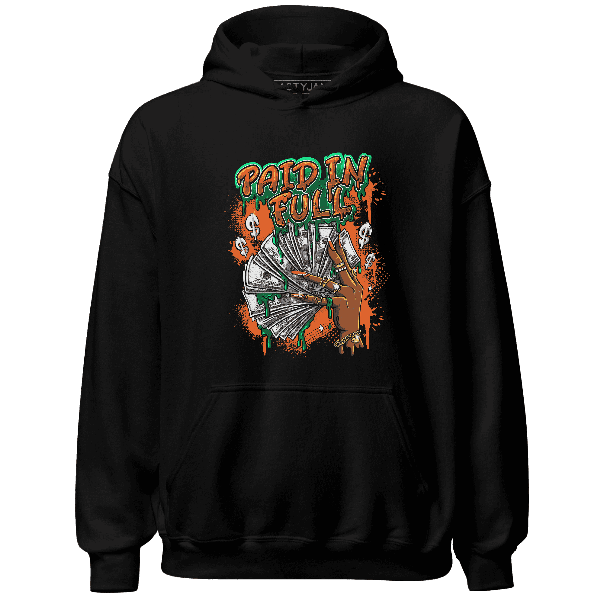 MAM Hurricanes 5s Hoodie Match Paid In Full - NastyJamz