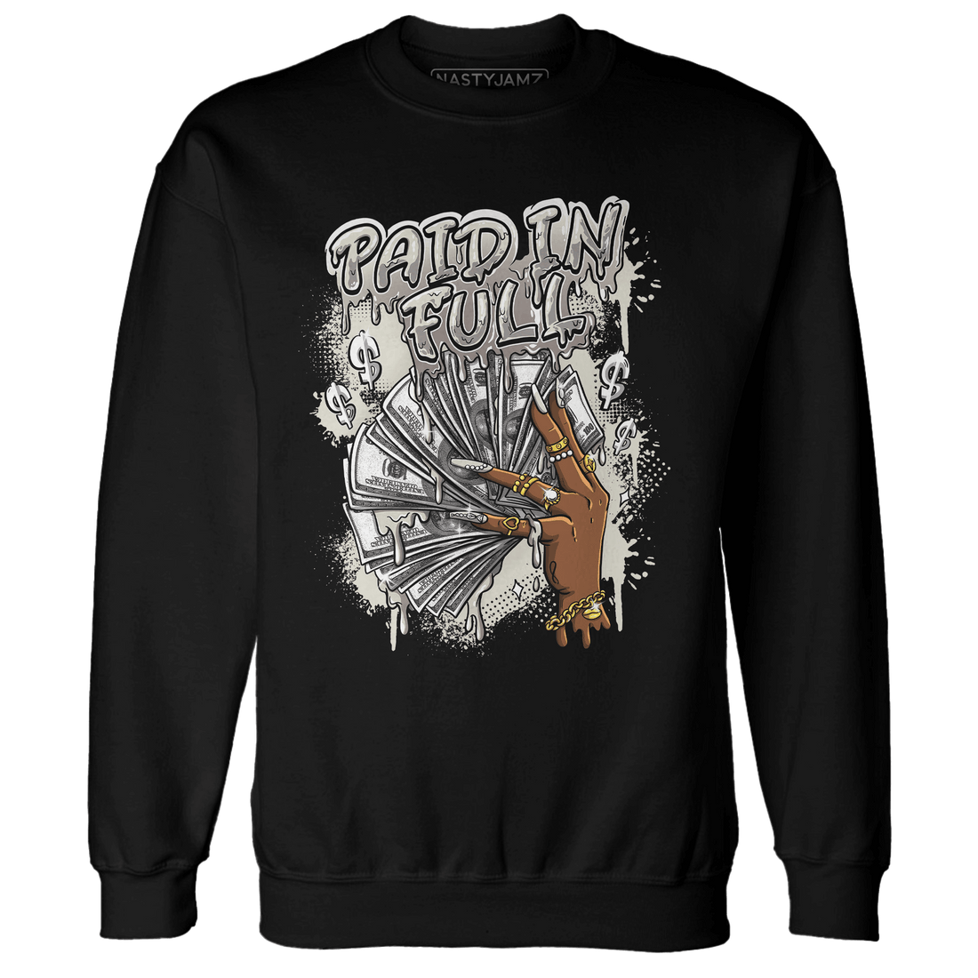 SE Sail 5s Sweatshirt Match Paid In Full - NastyJamz