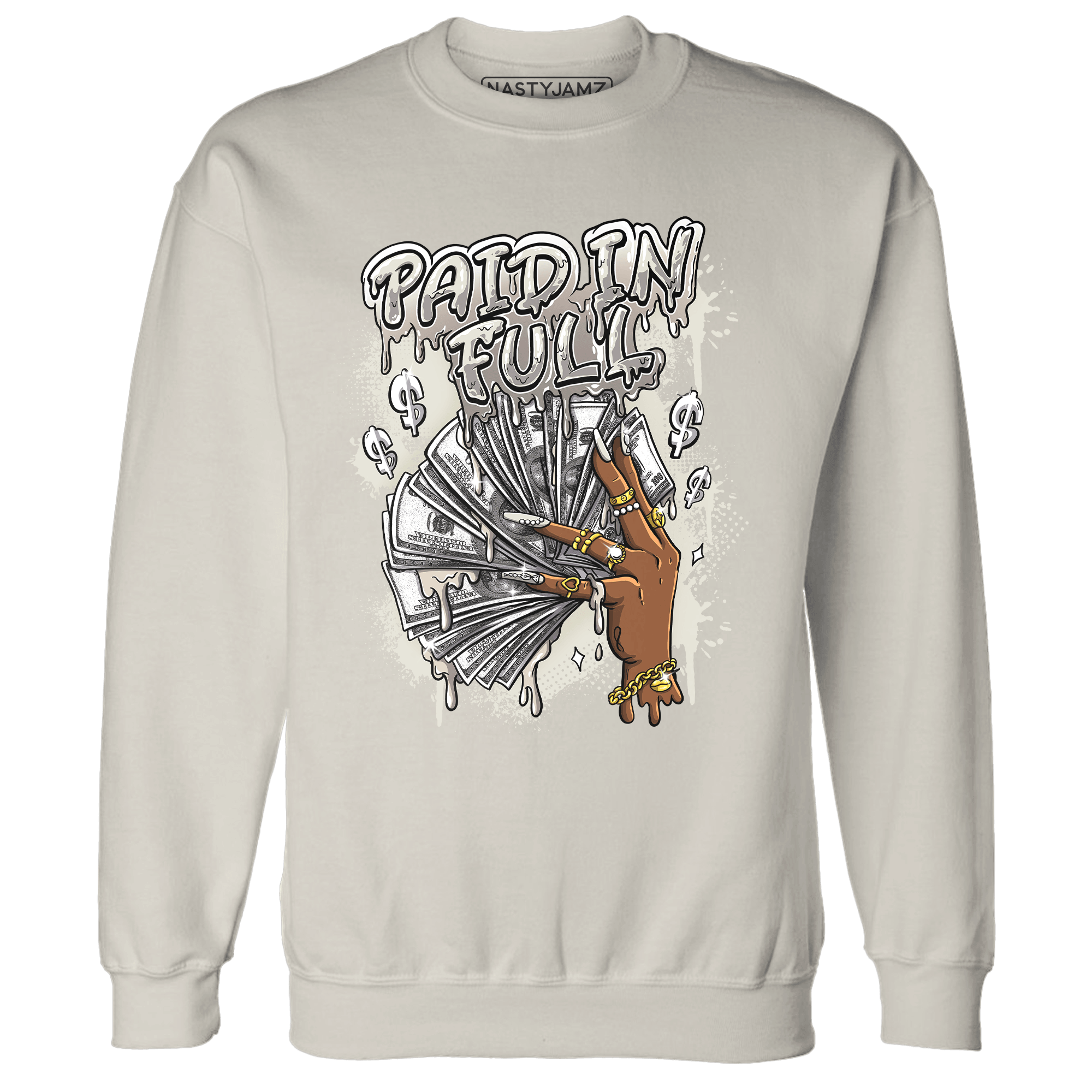 SE Sail 5s Sweatshirt Match Paid In Full - NastyJamz