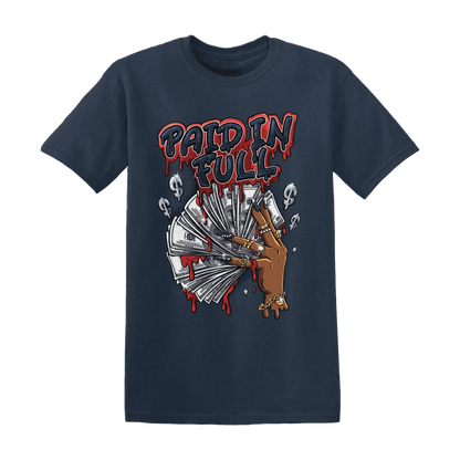 White-Navy-6s-T-Shirt-Match-Paid-In-Full