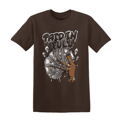 Dunk Low Baroque Brown T Shirt Match Paid In Full - NastyJamz