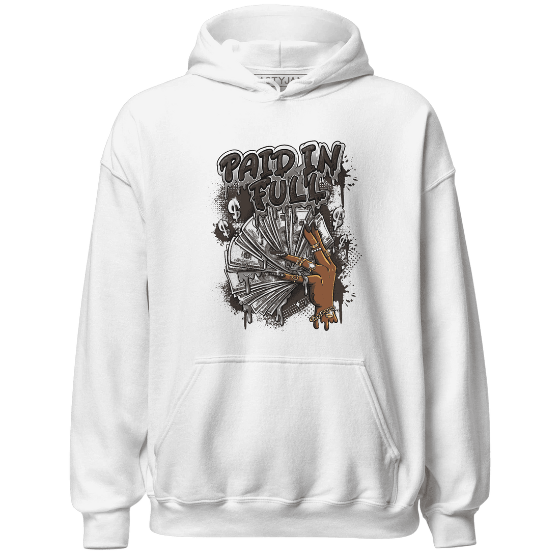 Dunk Low Baroque Brown Hoodie Match Paid In Full - NastyJamz