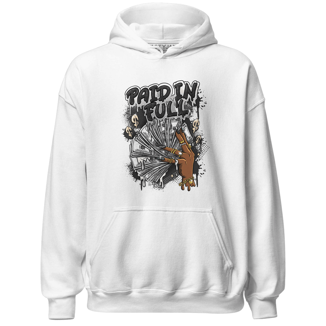 Jumman Jack Universityy Red Hoodie Match Paid In Full - NastyJamz