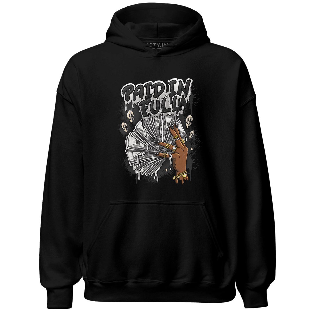 Jumman Jack Universityy Red Hoodie Match Paid In Full - NastyJamz