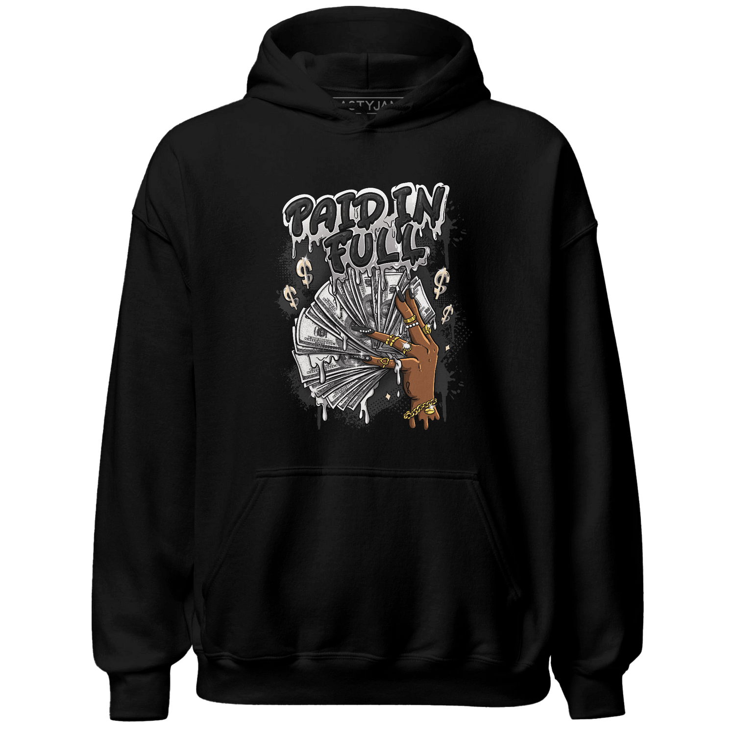 Jumman Jack Universityy Red Hoodie Match Paid In Full - NastyJamz