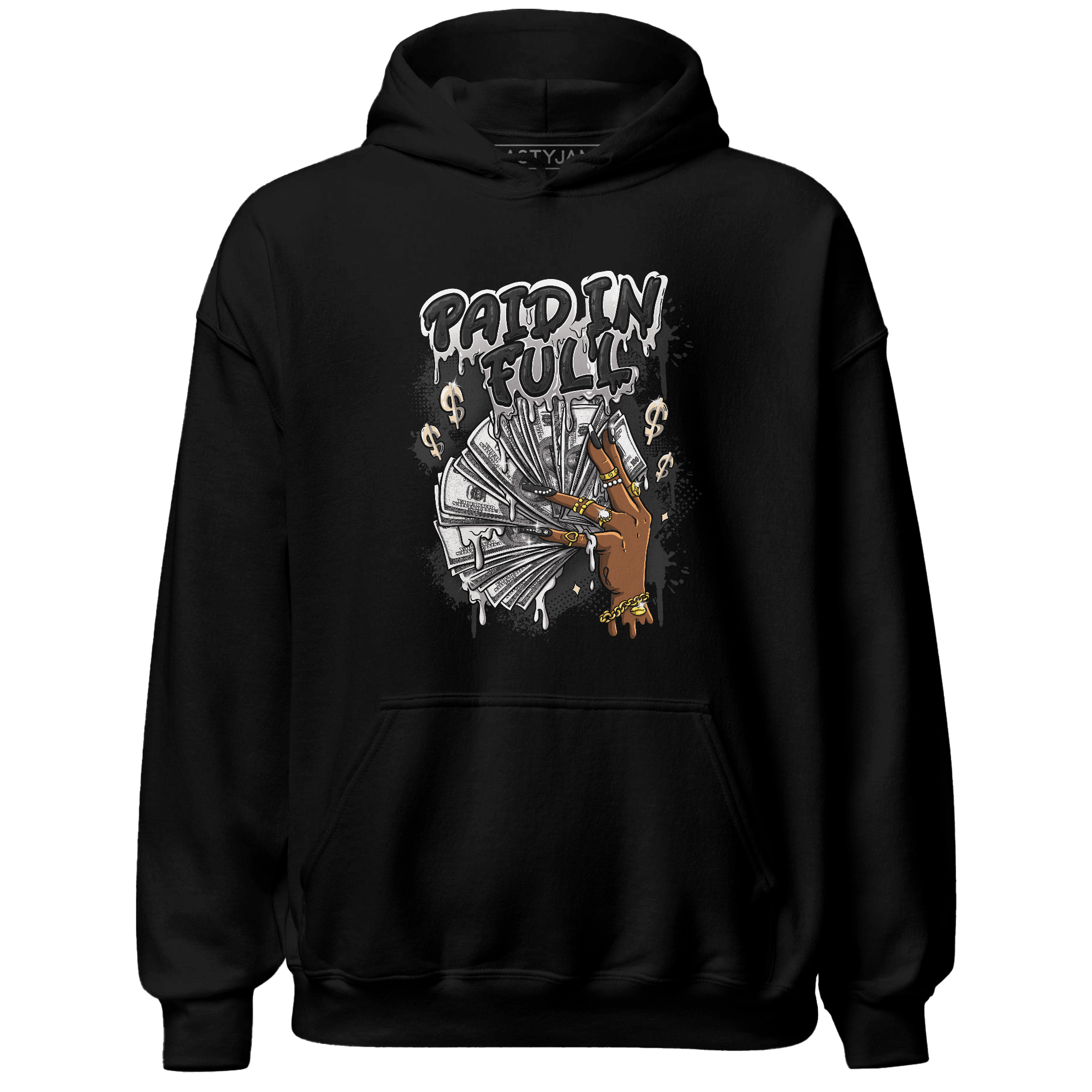 Jumman Jack Universityy Red Hoodie Match Paid In Full - NastyJamz