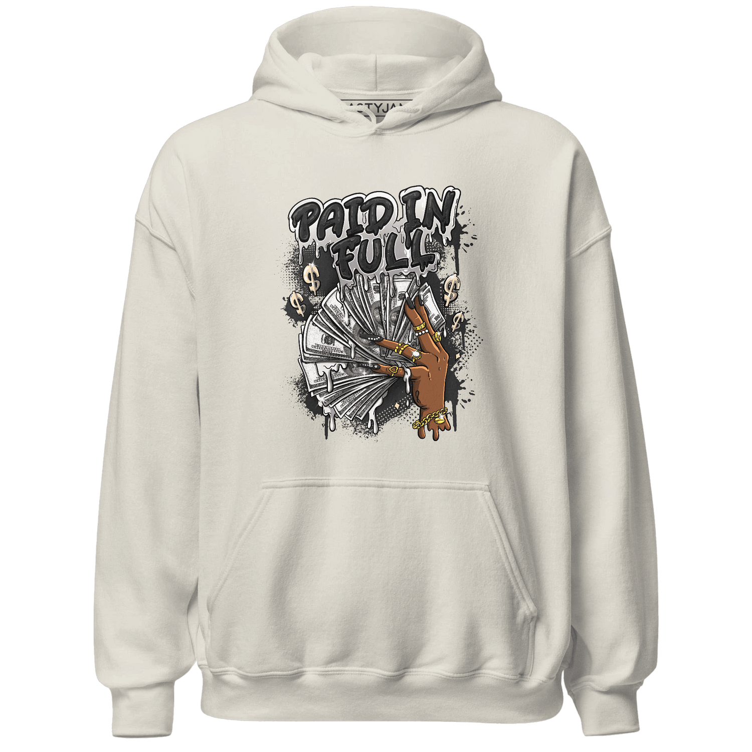 Jumman Jack Universityy Red Hoodie Match Paid In Full - NastyJamz