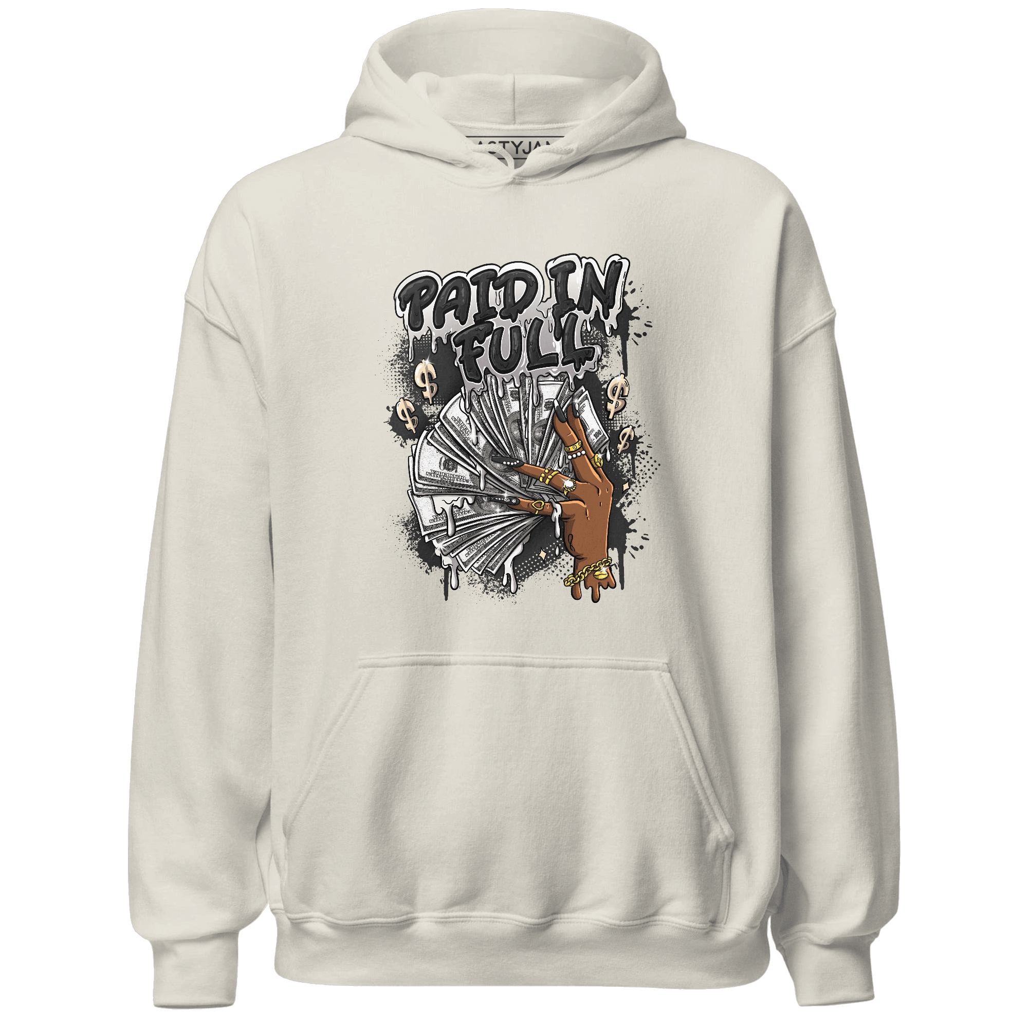 Jumman Jack Universityy Red Hoodie Match Paid In Full - NastyJamz