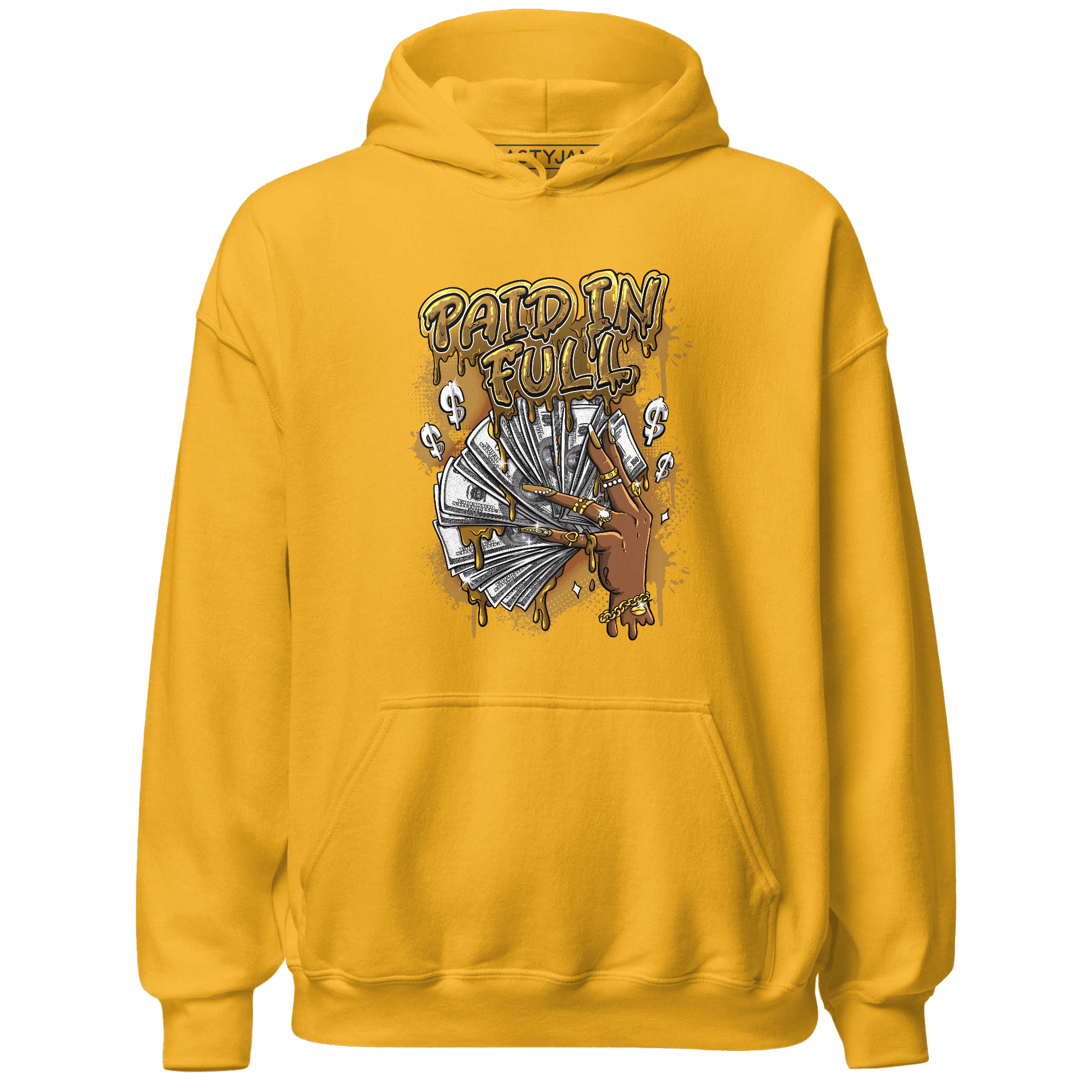 Wheat 13s Hoodie Match Paid In Full - NastyJamz