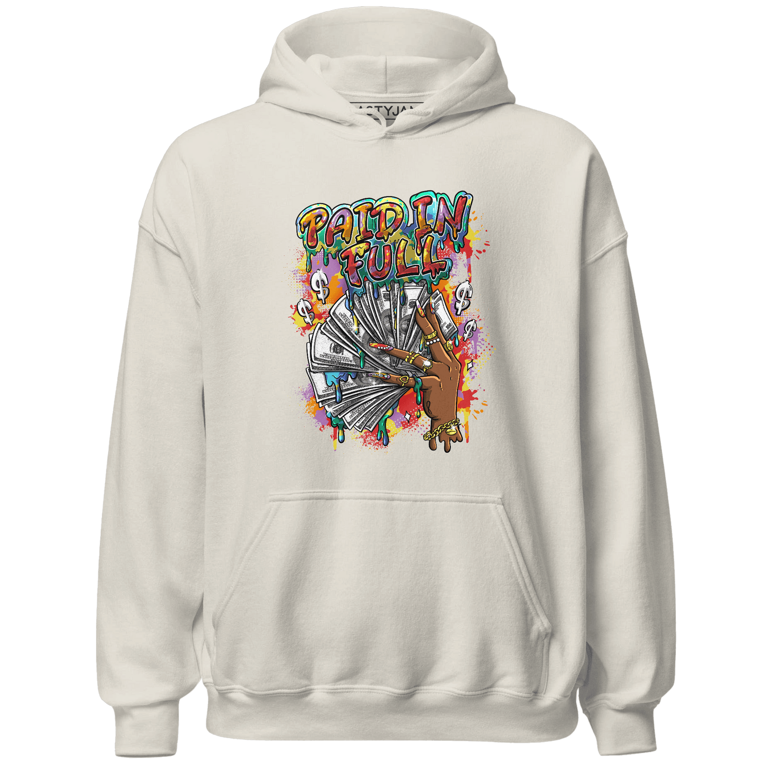 Mid GS Six Championships 1s Hoodie Match Paid In Full - NastyJamz