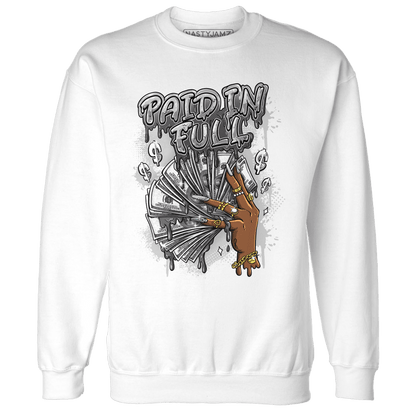Retro High OG Black White 1s Sweatshirt Match Paid In Full - NastyJamz
