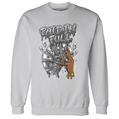Retro High OG Black White 1s Sweatshirt Match Paid In Full - NastyJamz