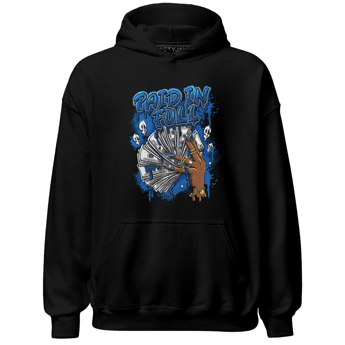 Royal Reimagined 1s Hoodie Match Paid In Full - NastyJamz