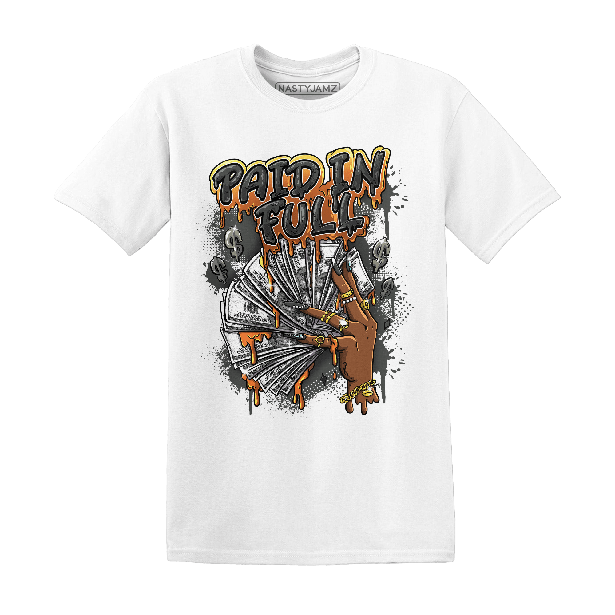 Fear Pack 3s T Shirt Match Paid In Full - NastyJamz