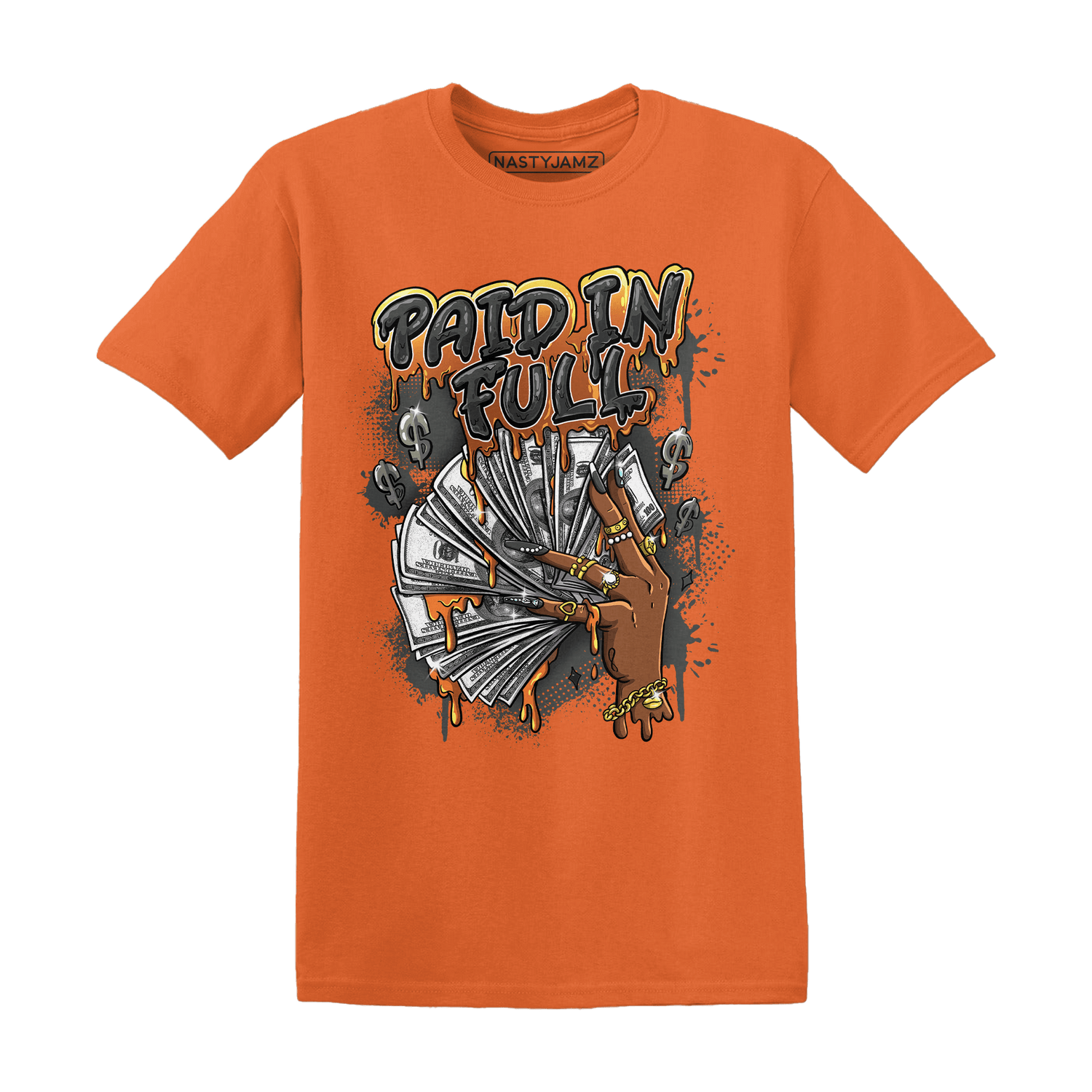 Fear Pack 3s T Shirt Match Paid In Full - NastyJamz