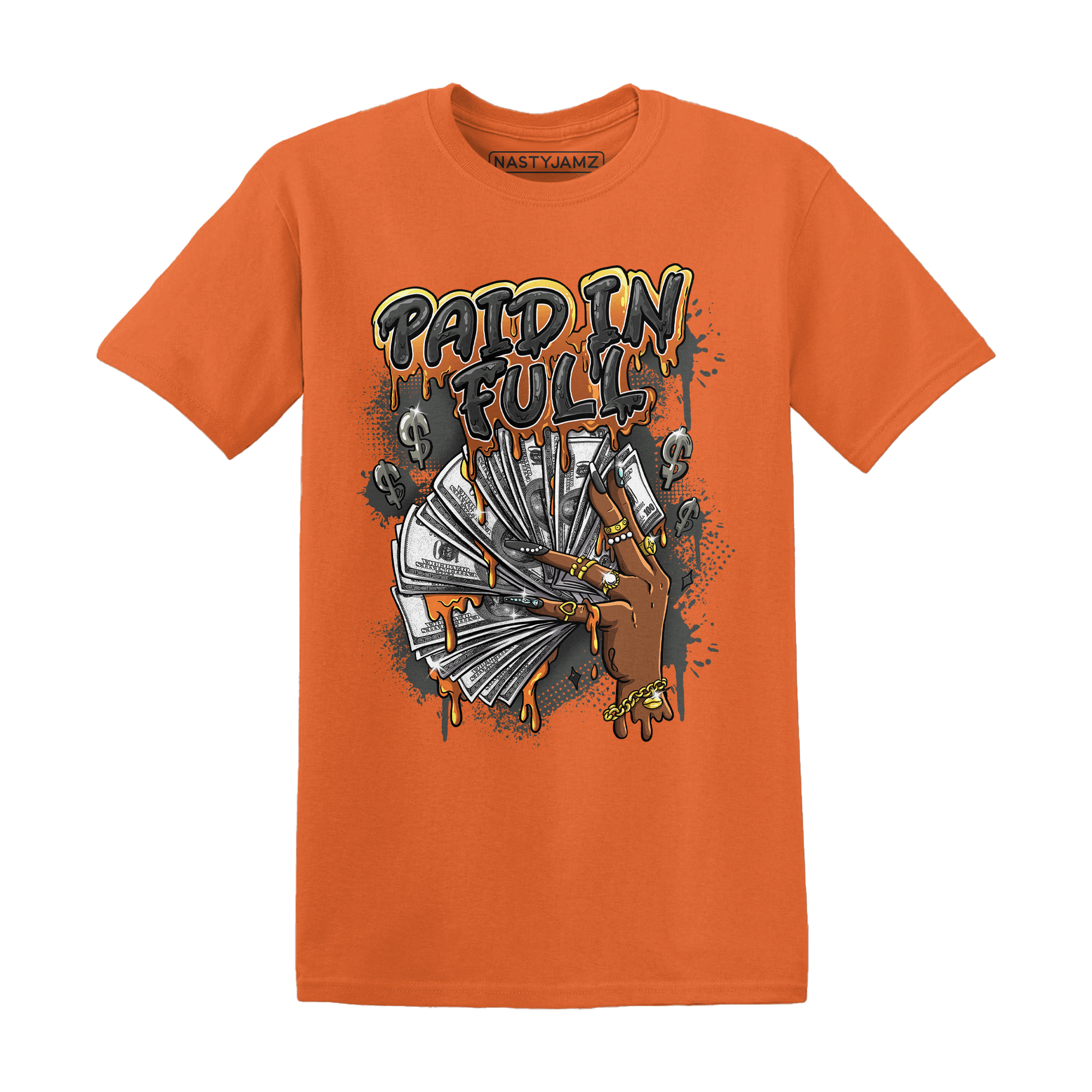 Fear Pack 3s T Shirt Match Paid In Full - NastyJamz