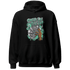 Green Glow 3s Hoodie Match Paid In Full - NastyJamz