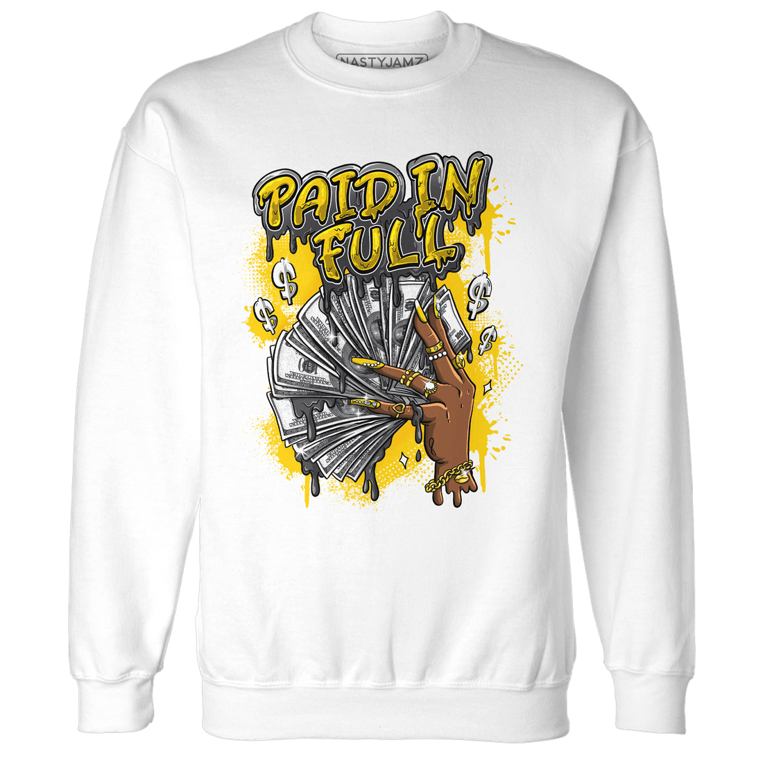 Thunder 4s Sweatshirt Match Paid In Full - NastyJamz