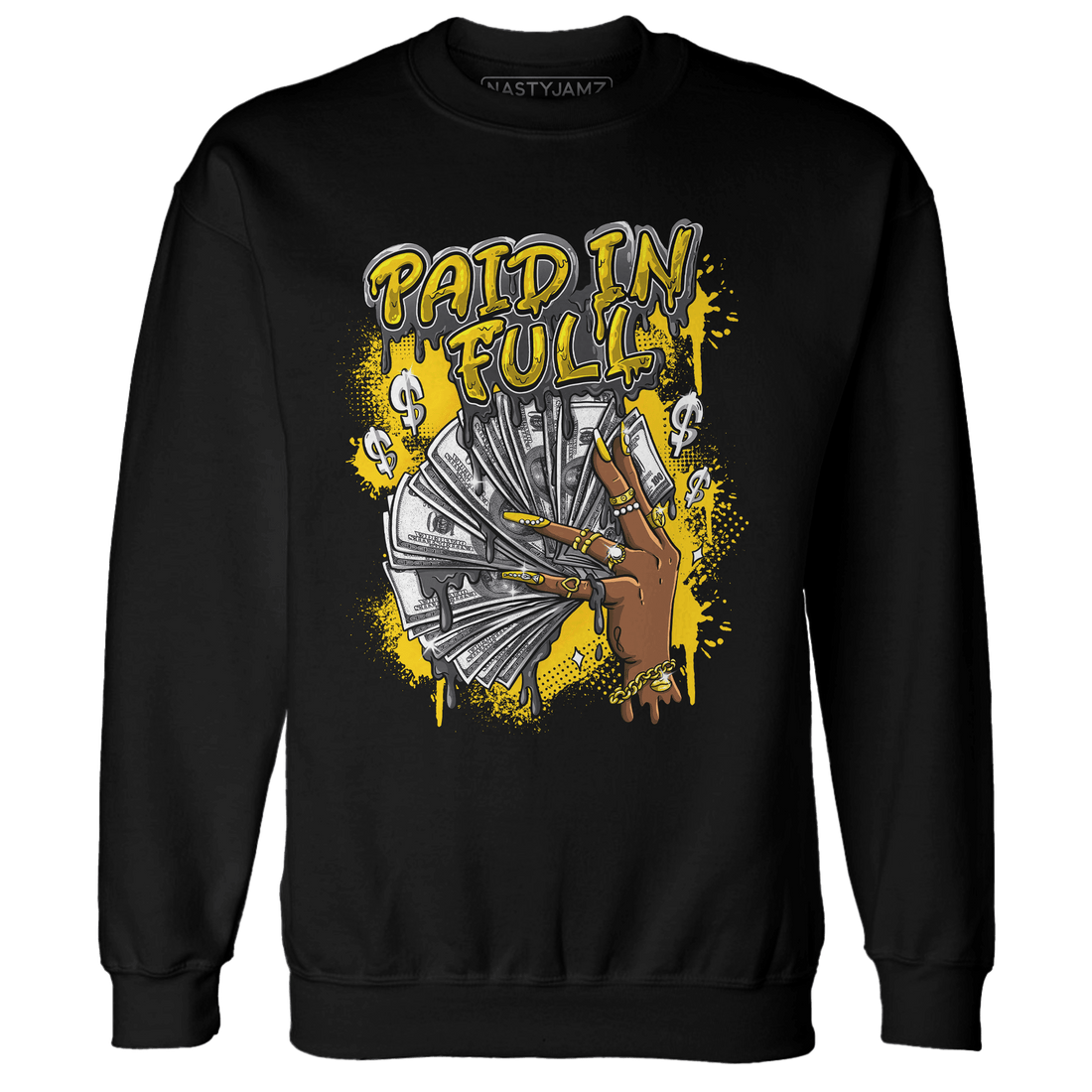 Thunder 4s Sweatshirt Match Paid In Full - NastyJamz