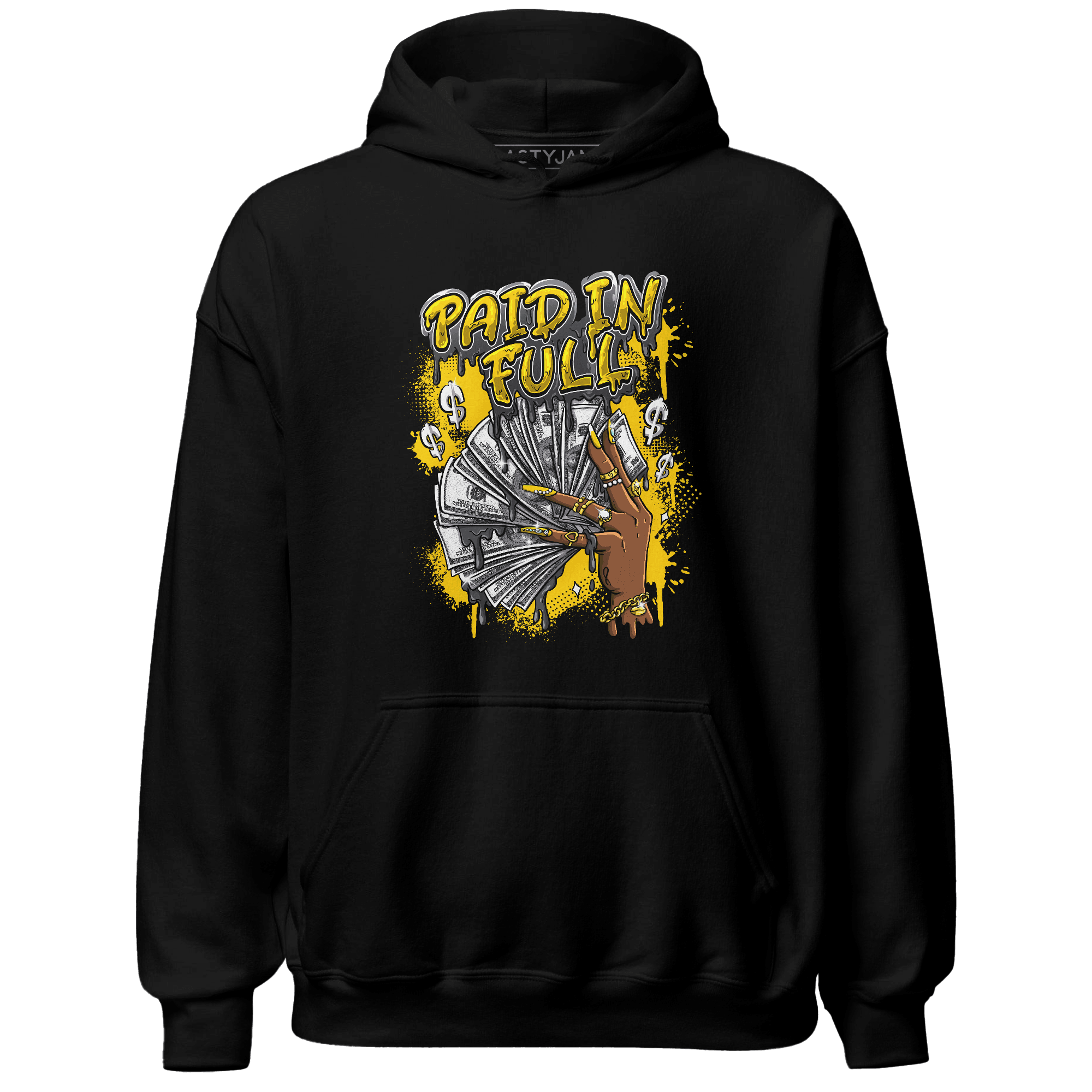 Thunder 4s Hoodie Match Paid In Full - NastyJamz