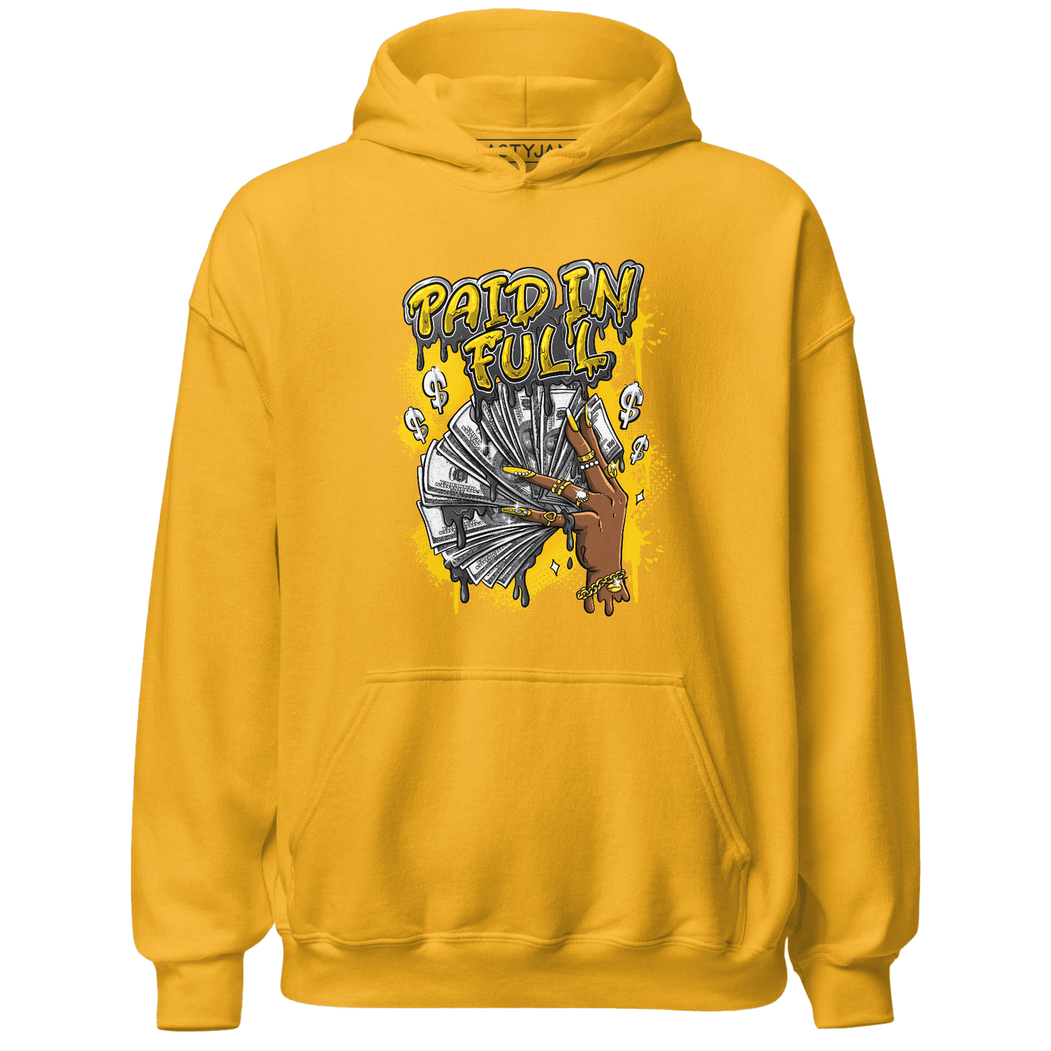 Thunder 4s Hoodie Match Paid In Full - NastyJamz