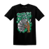 Lucky Green 5s T Shirt Match Paid In Full - NastyJamz